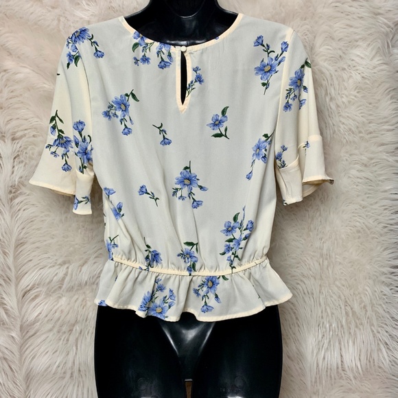 LYDELLE Floral Drawstring Top - Picture 4 of 8